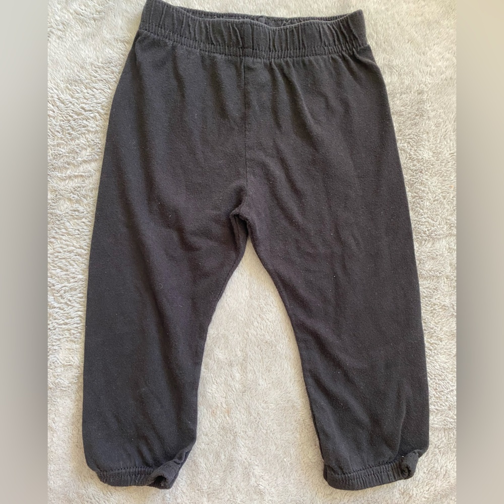 Toddler Black Joggers